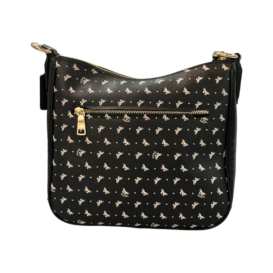 希少　COACH　コーチ　カーフレザー　バタフライ　斜めがけ　ショルダー COACH - コーチ ショルダーバッグ 斜め掛け バタフライ柄 蝶柄