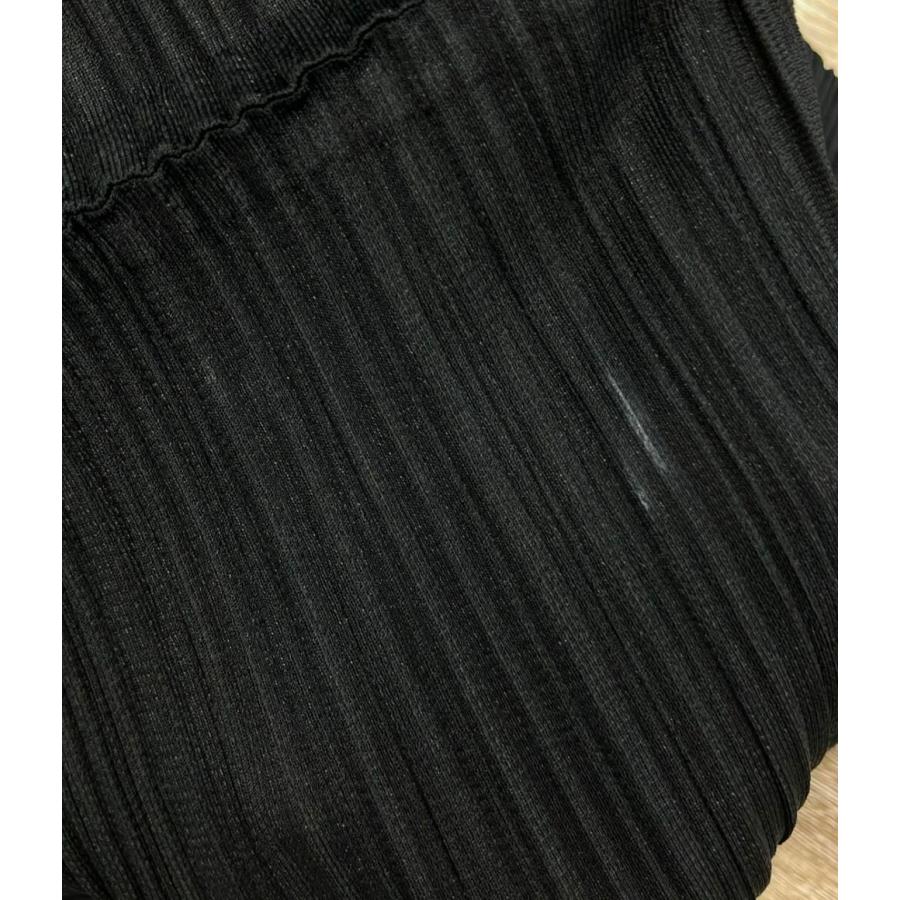 プリーツプリーズ カットワーク カーディガン 黒 size4 美品 プリーツプリーズ カットワーク カーディガン 黒 size4 美品