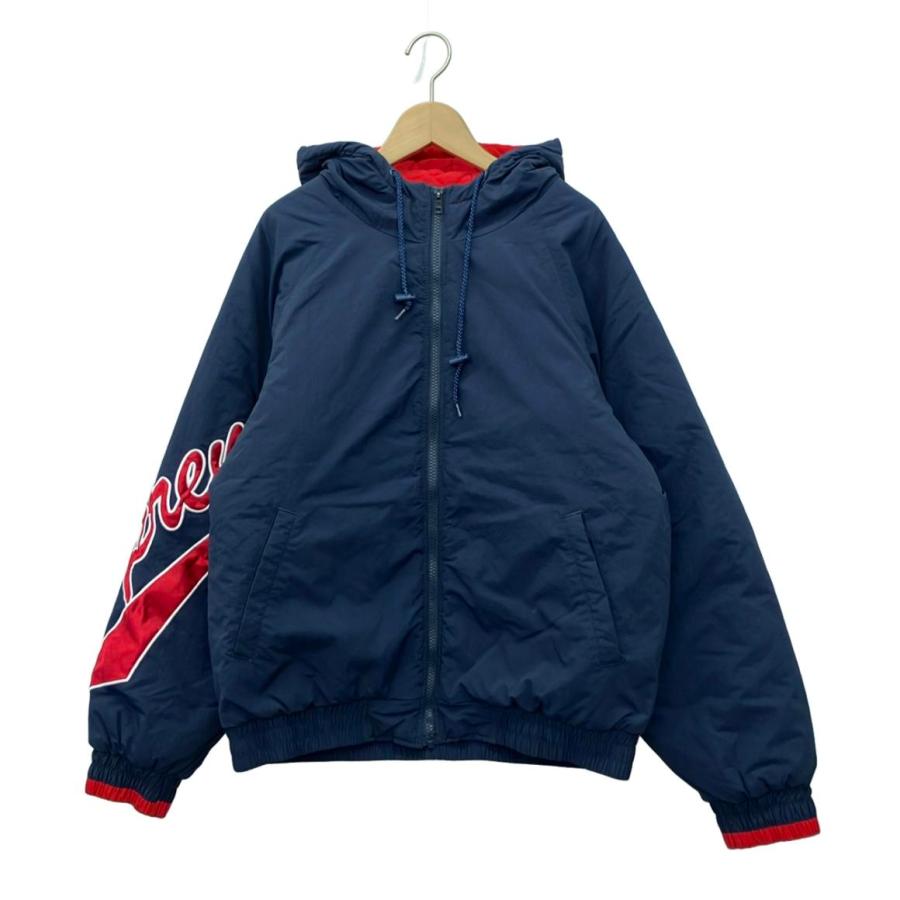 シュプリーム ナイロンジャケット Sleeve Script Sideline Jacket