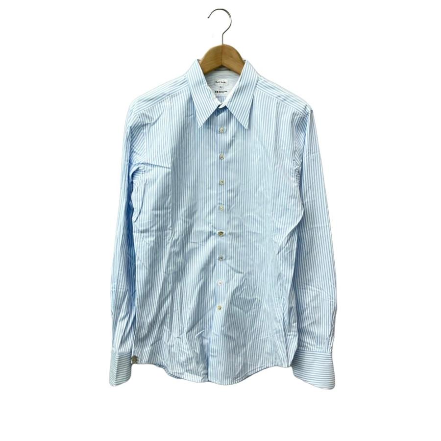 ポール・スミス 長袖シャツ ストライプ柄 メンズ SIZE L Paul Smith 