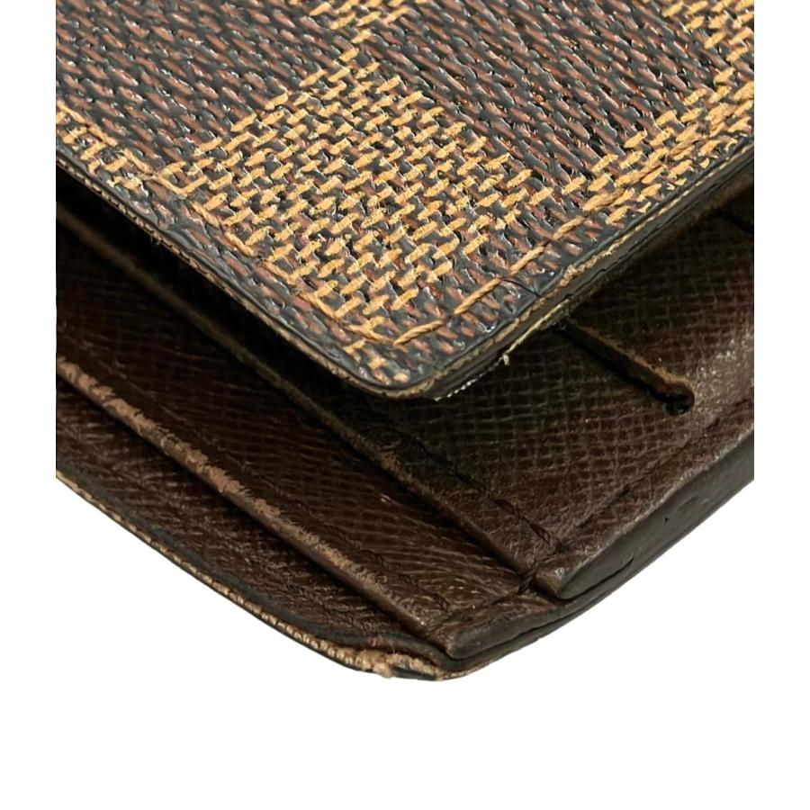 ルイ・ヴィトン 二つ折り財布 ダミエ ポルトフォイユ マルコ N61675