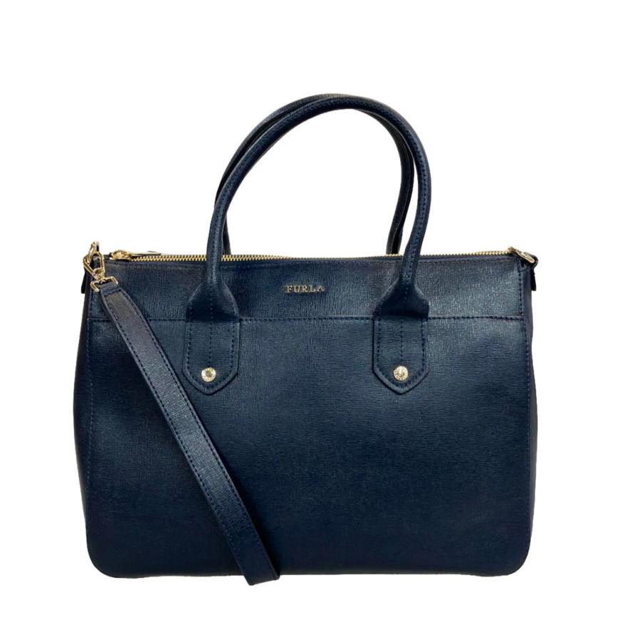 美品 フルラ 2wayハンドバッグ ショルダーバッグ 斜め掛け レディース  