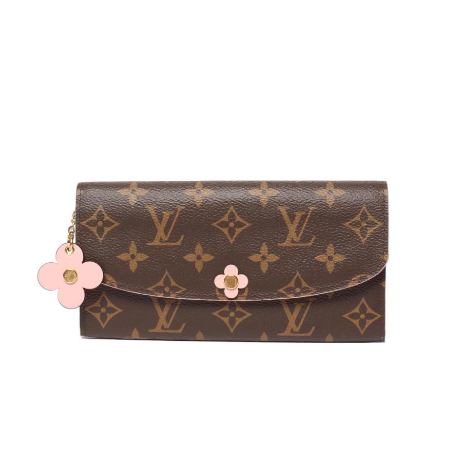 美品 ルイヴィトン 長財布 ポルトフォイユ エミリー モノグラム M64202  