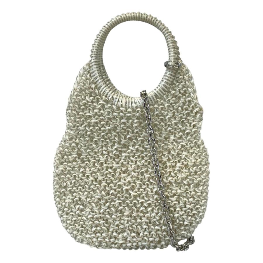 美品 アンテプリマ 2way ワイヤーハンドバッグ ショルダーバッグ 斜め