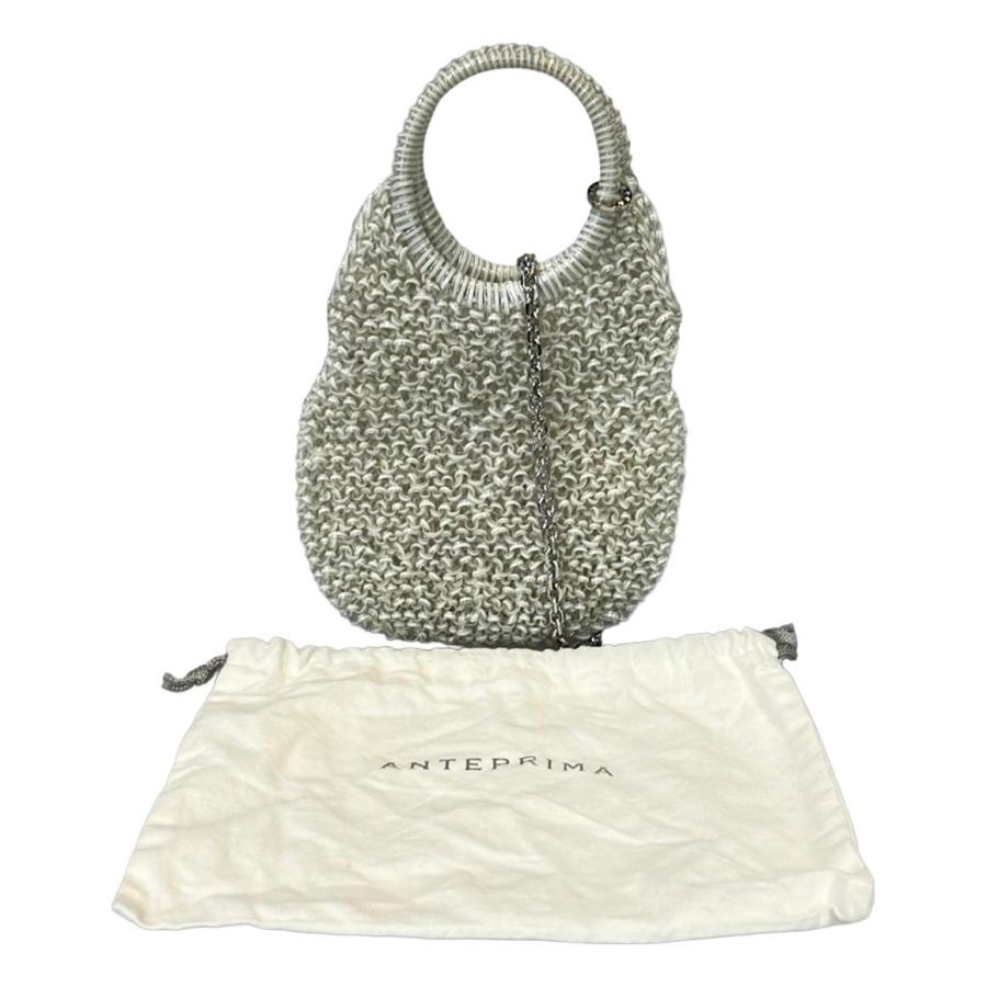 美品★ANTEPRIMA アンテプリマ 2way ハンドバッグ★016 美品 アンテプリマ 2way ワイヤーハンドバッグ ショルダーバッグ 斜め