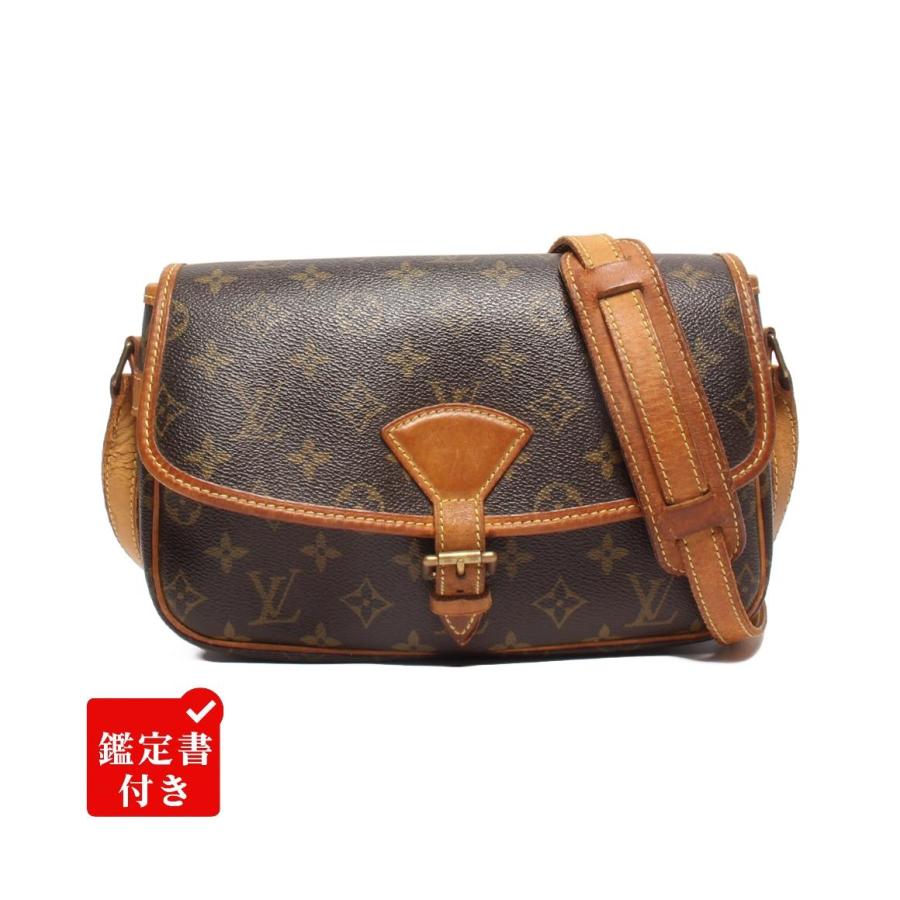 ルイヴィトン モノグラム ショルダーバッグ ソローニュ 廃盤品 斜め