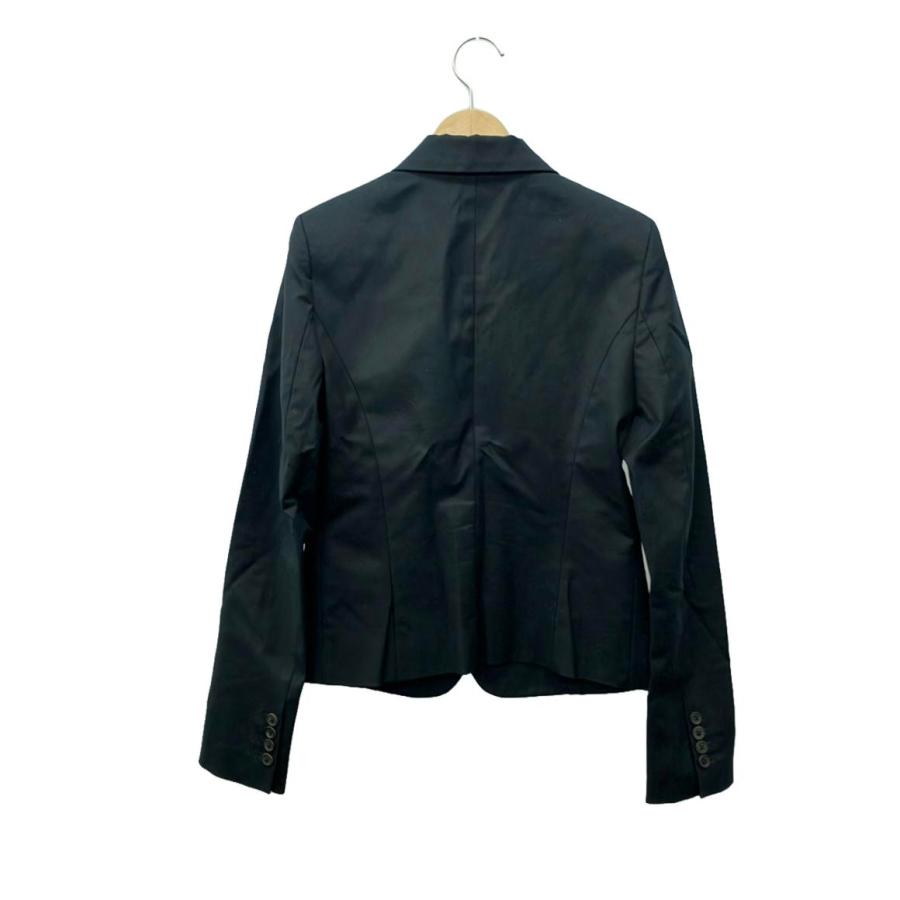 【JOSEPH】ジョゼフ レザージャケット36 ノーカラージャケット 中古品 JOSEPH ジョゼフ ノーカラージャケット ブラック サイズ S
