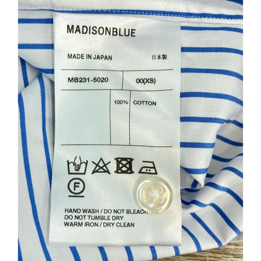 マディソンブルー 半袖シャツ RELAXED FIT SH P.STRIPE 美品 マディソンブルー 半袖シャツRELAXED FIT SH P.STRIPE MB231-5020