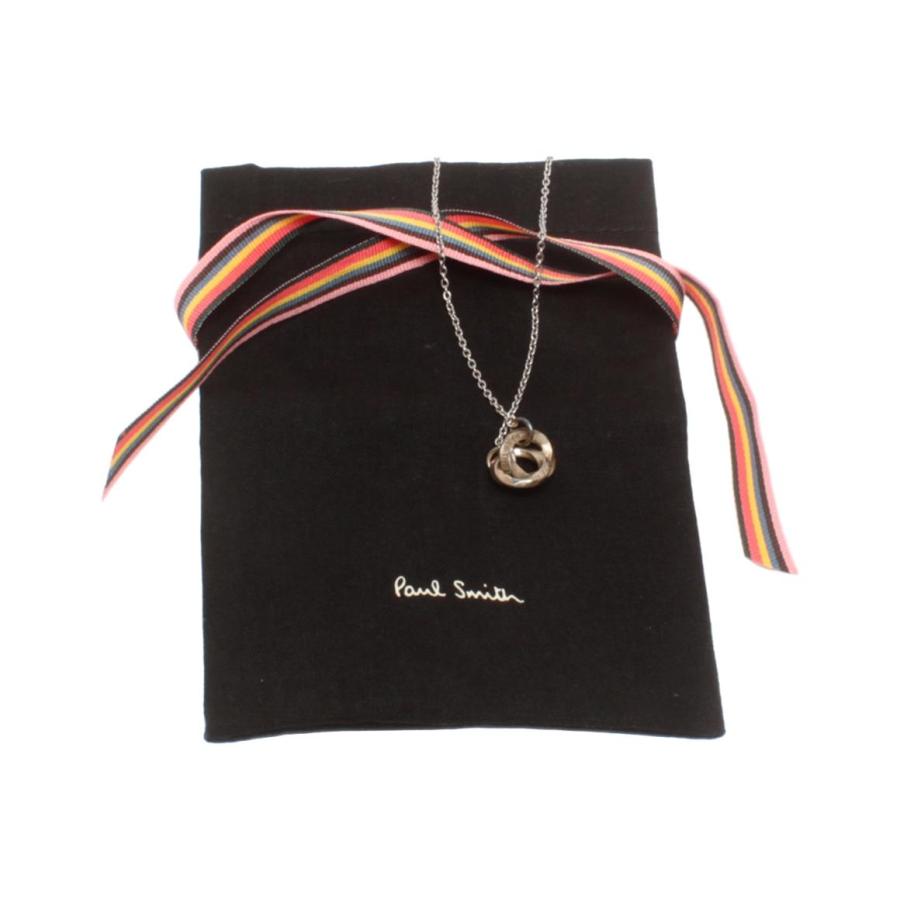 ポール・スミス ネックレス ダブルリング メンズ Paul Smith 中古