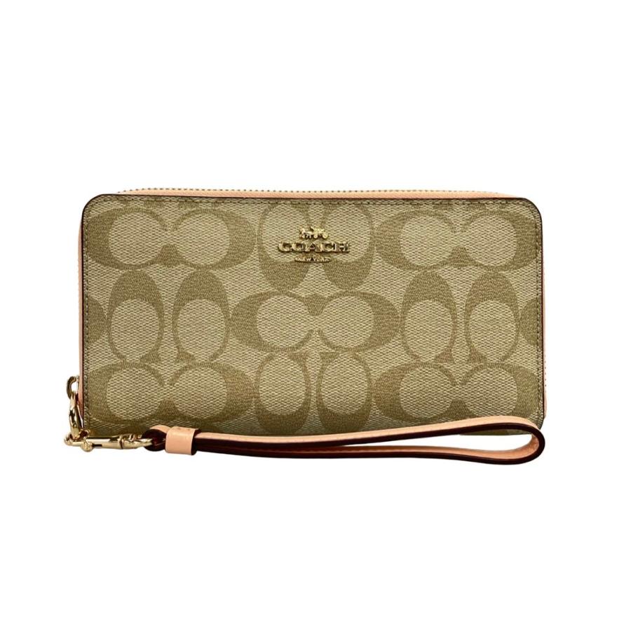 COACH コーチ 長財布 C4452 シグネチャー ラウンドファスナー コーチ ラウンドファスナー長財布 シグネチャー C4452 レディース