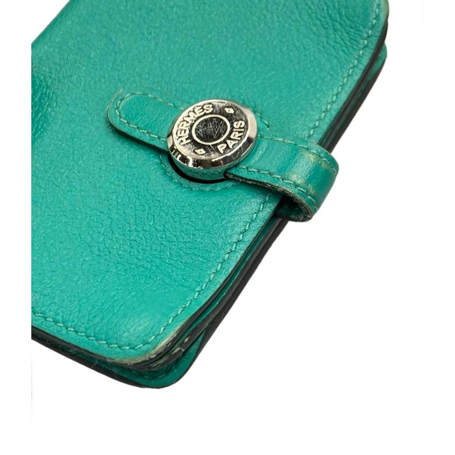 エルメス ドゴン カードケース シルバー金具 名刺入れ　HERMES 男女兼用 エルメス カードケース 名刺入れ C刻印 シルバー金具 トゴ ドゴン