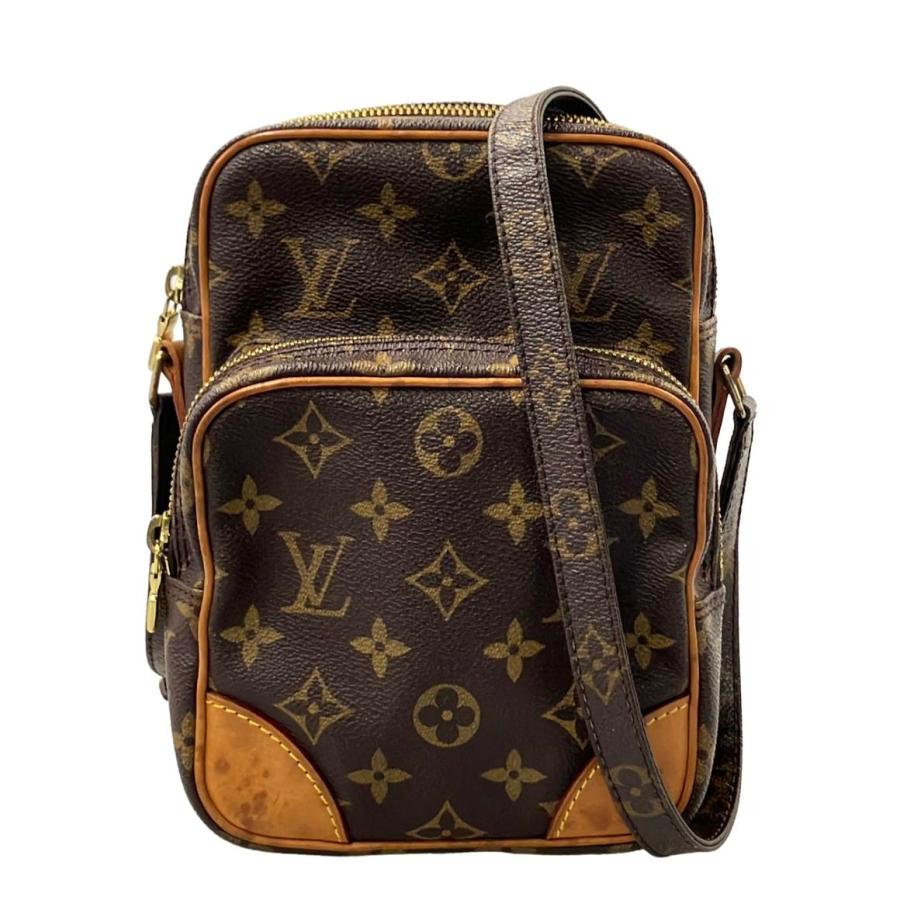 VUITTON　ショルダーバック　アマゾン　モノグラム　斜め掛け　PVC LOUIS VUITTON】ショルダーバッグアマゾンモノグラム斜めかけ