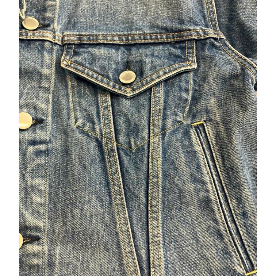 ジェーンスミス ノーカラーデニムジャケット レディース SIZE 36 (XS