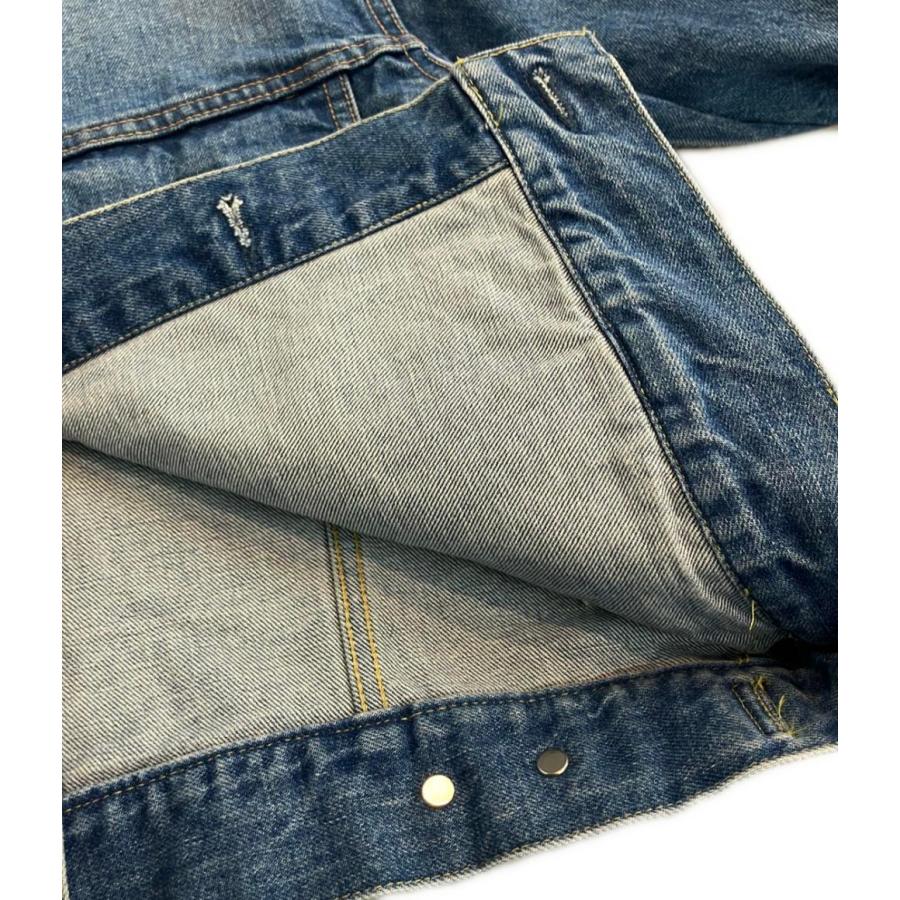 ジェーンスミス ノーカラーデニムジャケット レディース SIZE 36 (XS