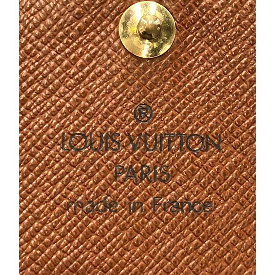LOUIS VUITTON モノグラム 二つ折り財布 トレゾール M61730 ルイ・ヴィトン 二つ折り財布 ポルトモネ ビエ トレゾール モノグラム