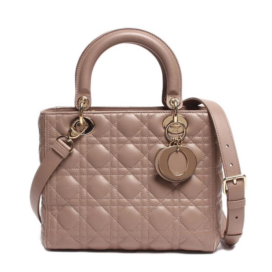 良品 Christian Dior レディディオール カナージュ オールレザー 良品 Christian Dior レディディオール カナージュ オールレザー