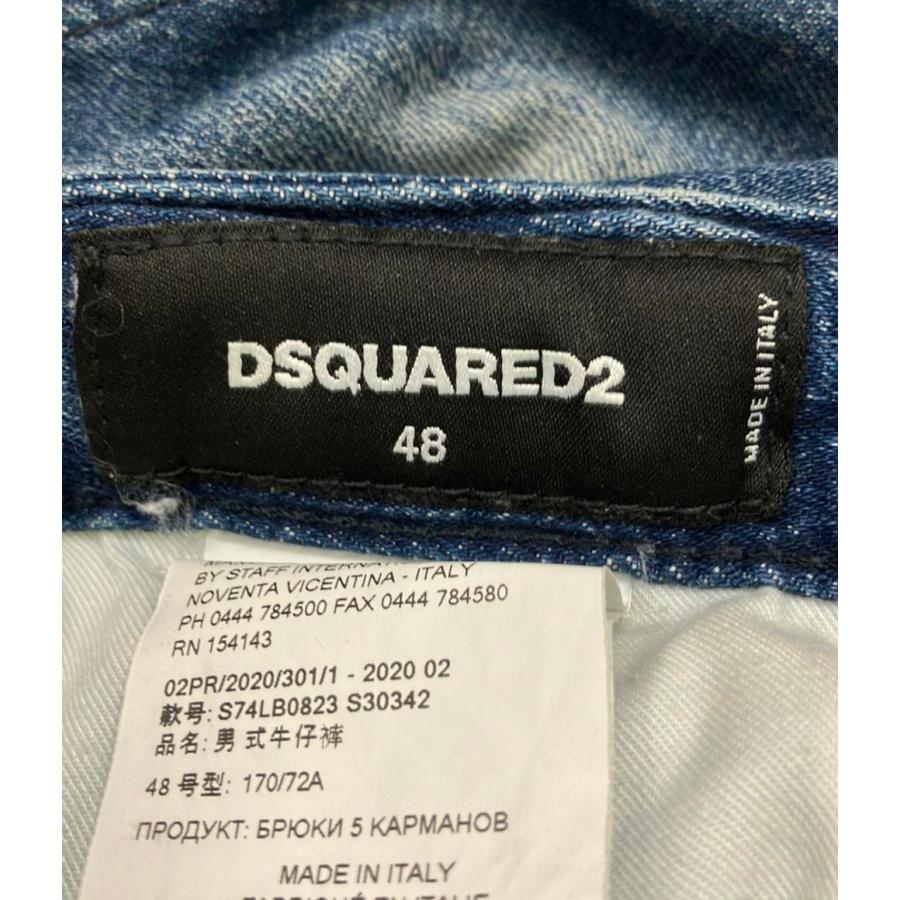 ディースクエアード デニムパンツ ダメージ加工 タイディー ディースクエアード デニムパンツ ダメージ加工 タイディー