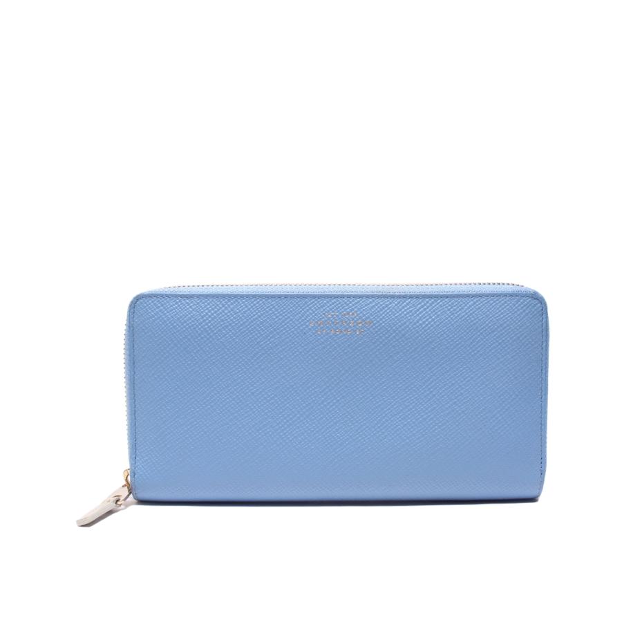 スマイソン ラウンドファスナー長財布 レディース SMYTHSON 中古