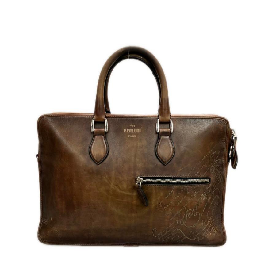 BERLUTI ドゥジュール カリグラフィー ブリーフケース ビジネスバッグ ベルルッティ ブリーフケース ビジネスバッグ カリグラフィー ドゥ