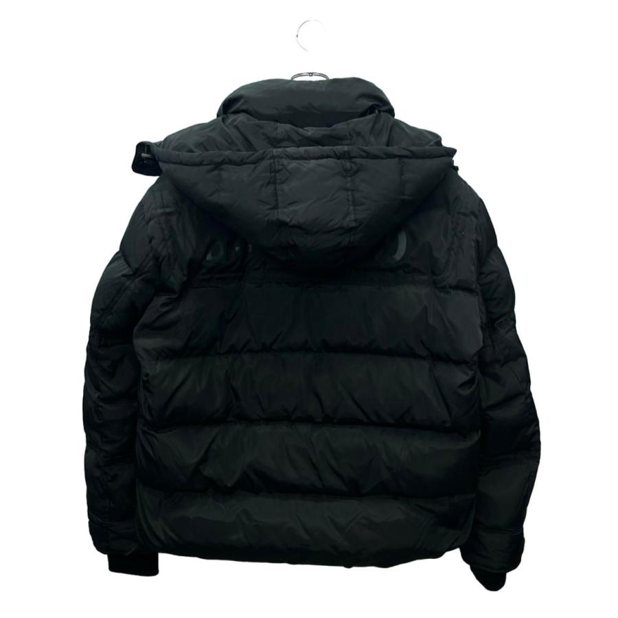 現行モデル【DIESEL】ダウンジャケット 肉厚ロール ブラック ロゴパッチ W-MYLEY パファージャケット｜ブラック｜メンズ｜DIESEL
