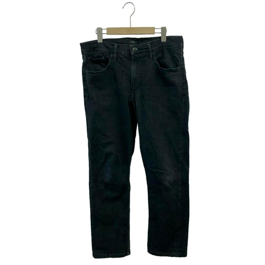 ポロラルフローレン デニム ベイカーパンツ 希少 濃紺 34/36 ポロ・ラルフローレン デニムパンツ メンズ SIZE 34 (L) POLO RALPH