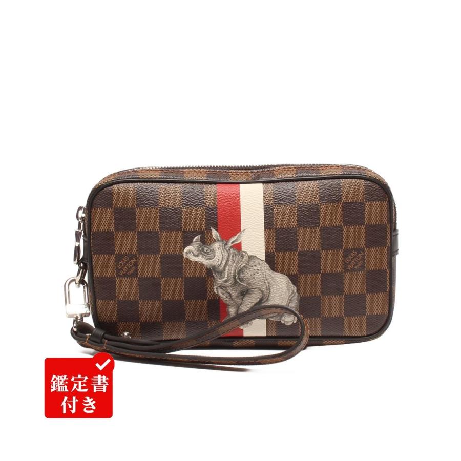 LOUIS VUITTON ダミエ　セカンドバッグ 美品 ルイ・ヴィトン クラッチバッグ セカンドバッグ ポシェット