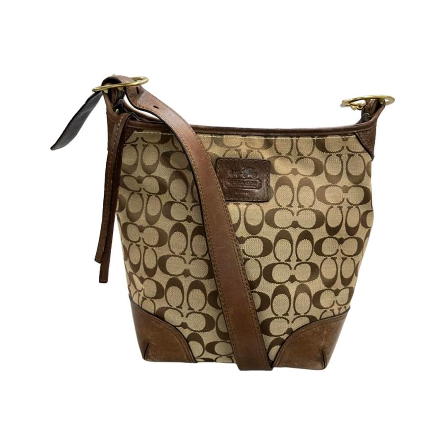 コーチ ショルダーバッグ 斜め掛け シグネチャー 12390 レディース