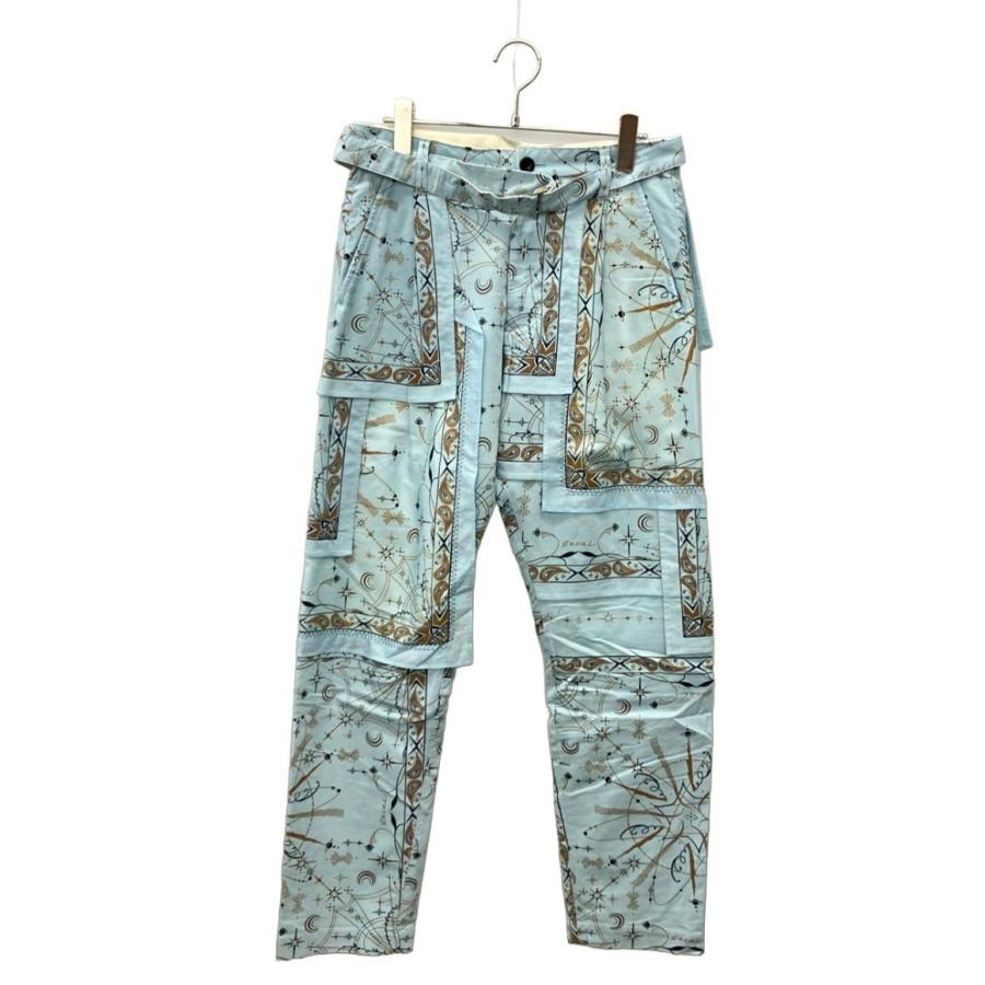 sacai 20aw バンダナ　パンツ　Dr.woo ドクターウー 美品 サカイ ドクター ウー ロングパンツ バンダナプリント