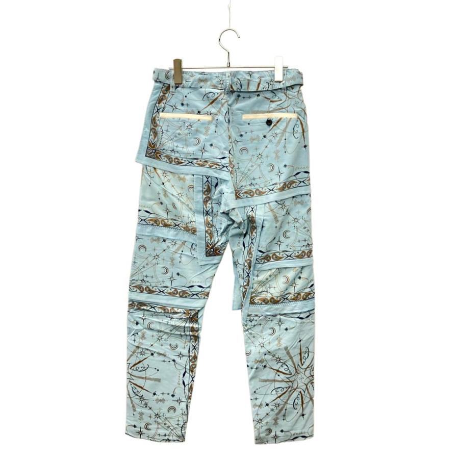 美品 サカイ ドクター ウー ロングパンツ バンダナプリントパンツ