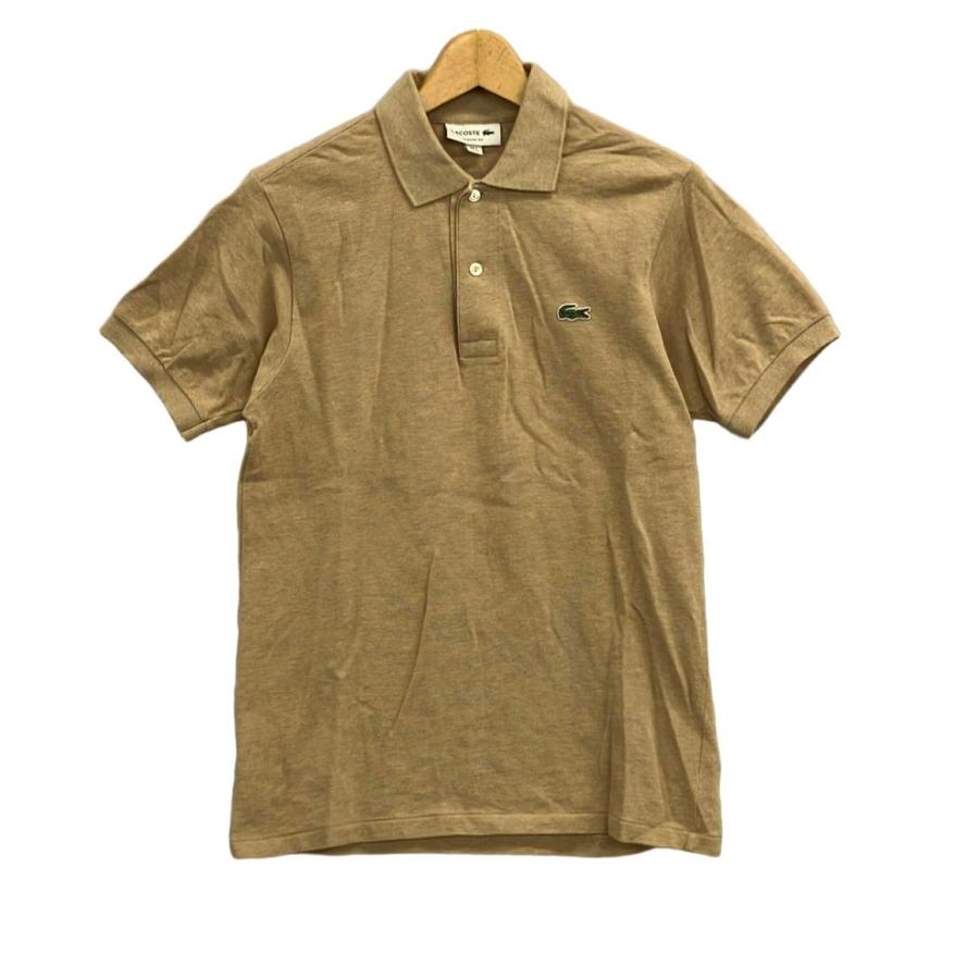 （美品）LACOSTE（ラコステ）ネイビー ポロシャツ FR 2 美品 ラコステ 半袖ポロシャツ メンズ SIZE FR2 (S) LACOSTE 中古
