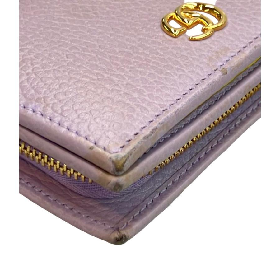グッチ 二つ折り財布 GGマーモント 772738 0416 レディース GUCCI 中古