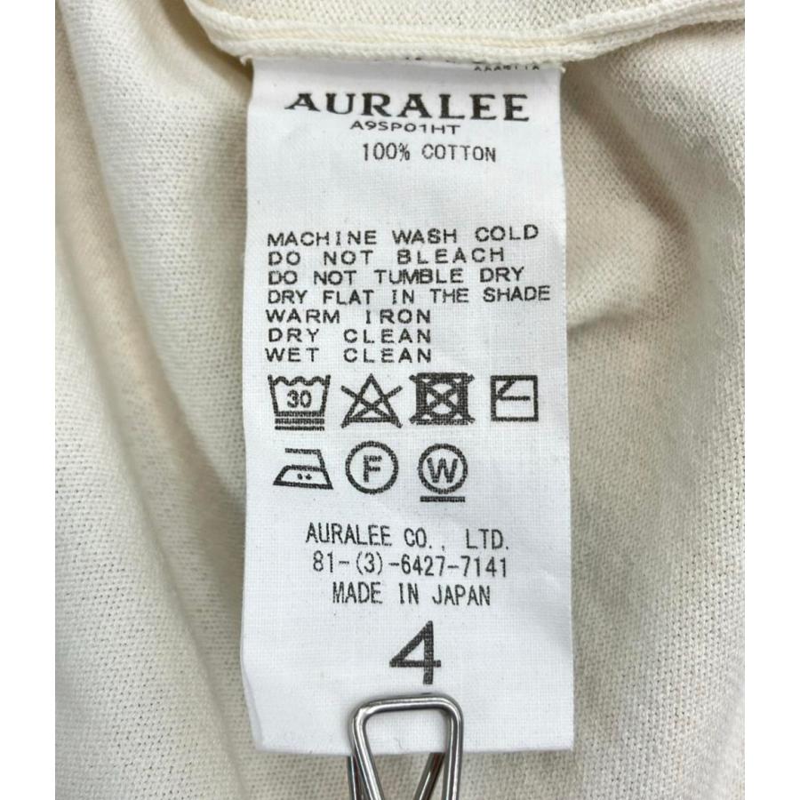 AURALEE 長袖カットソー サイズ4 AURALEE 「AURALEE」 長袖カットソー 1 ホワイト レディース