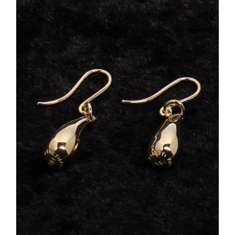 美品 ティファニー ピアス ティアドロップ 18KT レディース