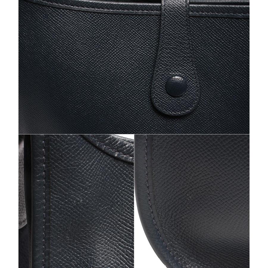 エルメス レザー ショルダーバッグ □B刻印 ゴールド金具 エブリン 1