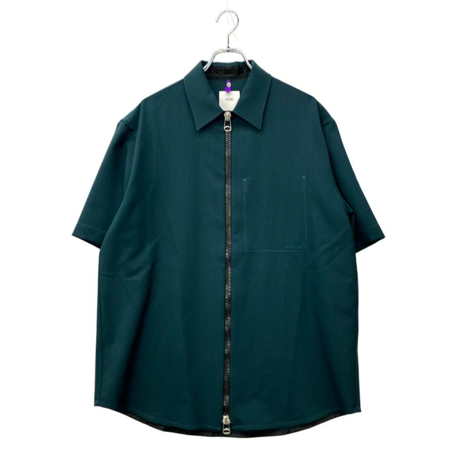 オーエーエムシー 半袖シャツ ダブルジップ 23SS 23E28OAU52 メンズ
