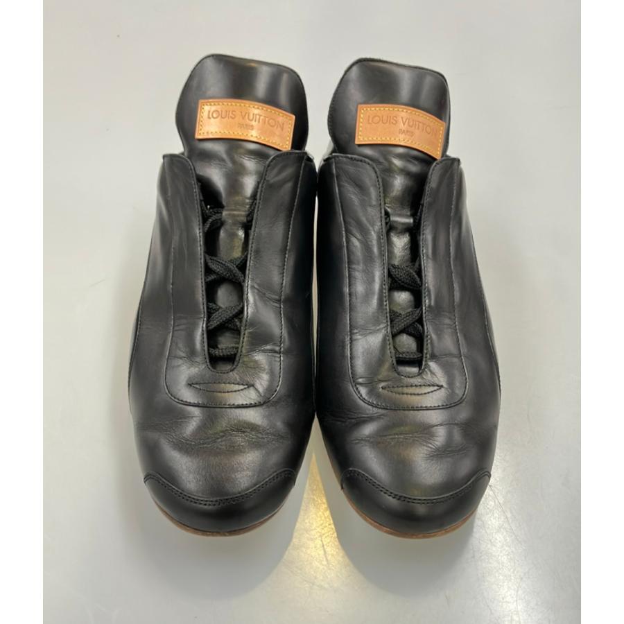 訳あり ルイ・ヴィトン ローカットスニーカー レザー メンズ SIZE 7 1 