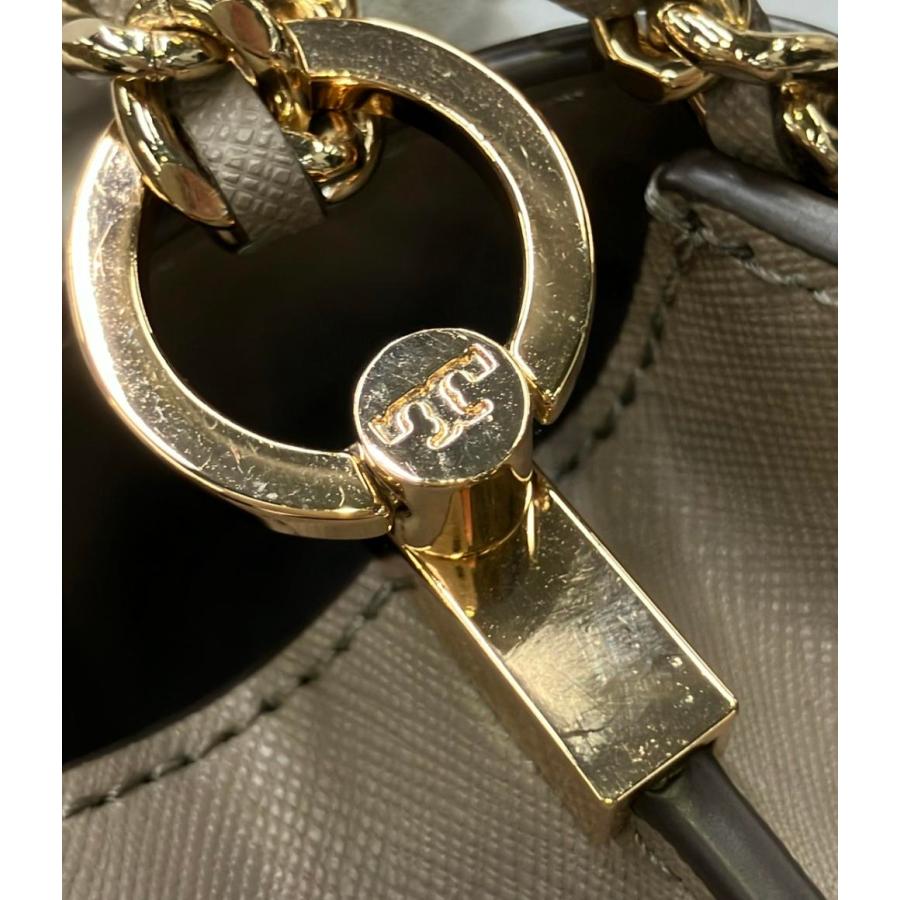 美品　Tory Burch ショルダーバッグ 肩掛け 斜め掛け　ロゴ型押し ✨美品✨ Tory Burch トリーバーチ ショルダーバッグ トート