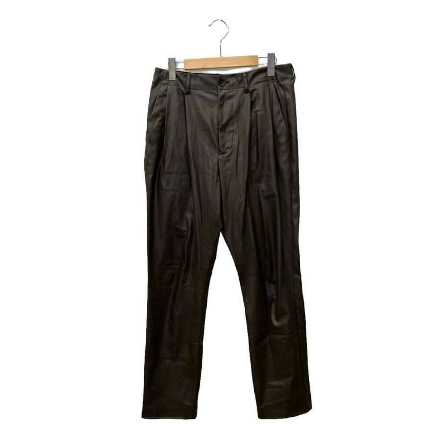 【21SS my beautiful landlet フェイクレザーパンツ】 21SS my beautiful landlet フェイクレザーパンツ】 | my
