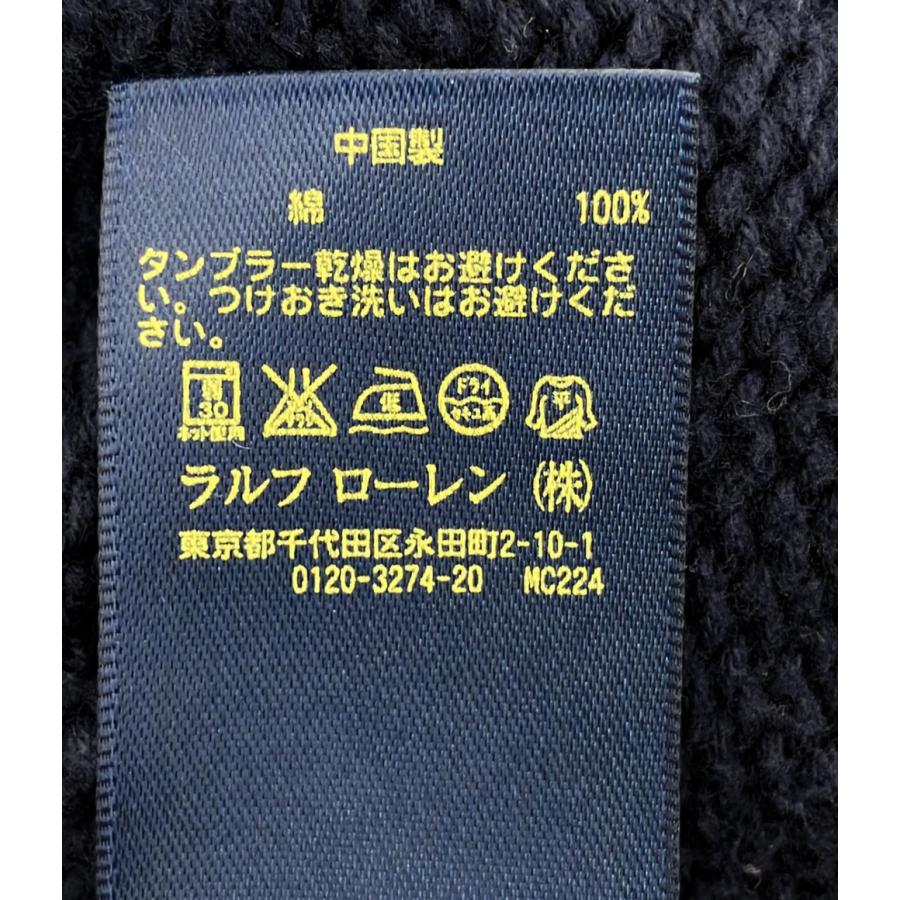 ポロ・ラルフローレン ハーフジップ長袖ニット キッズ SIZE M （10-12