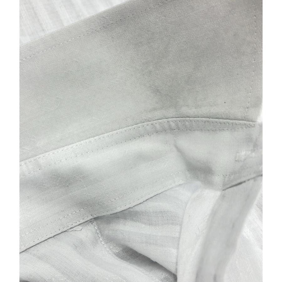 ピエール・バルマン 長袖ストライプシャツ メンズ PIERRE