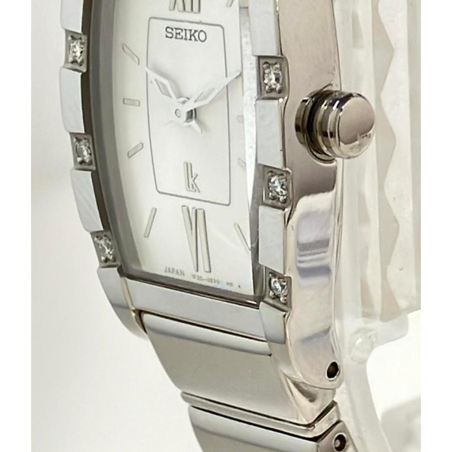 セイコー 腕時計 lk ルキア クオーツ シルバー 1F20-0BK0 レディース
