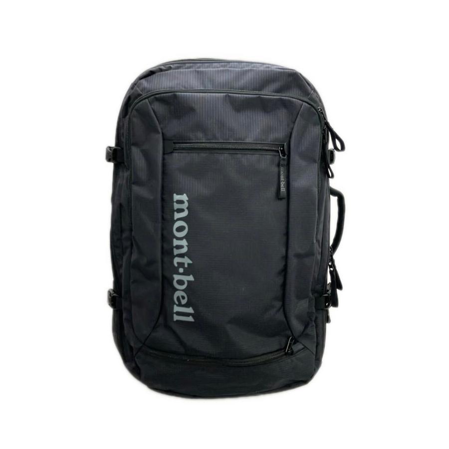 mont bell - モンベル　ザック　バックパック　大容量　登山　ショルダー　2way ブラック　黒 モンベル ショルダーバッグ リュック 2WAY 斜め掛け メンズ mont-bell