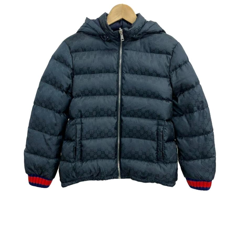 グッチ リバーシブルダウンジャケット GG柄 キッズ SIZE 10 (150 グッチ リバーシブルダウンジャケット GG柄 キッズ SIZE 10 (150