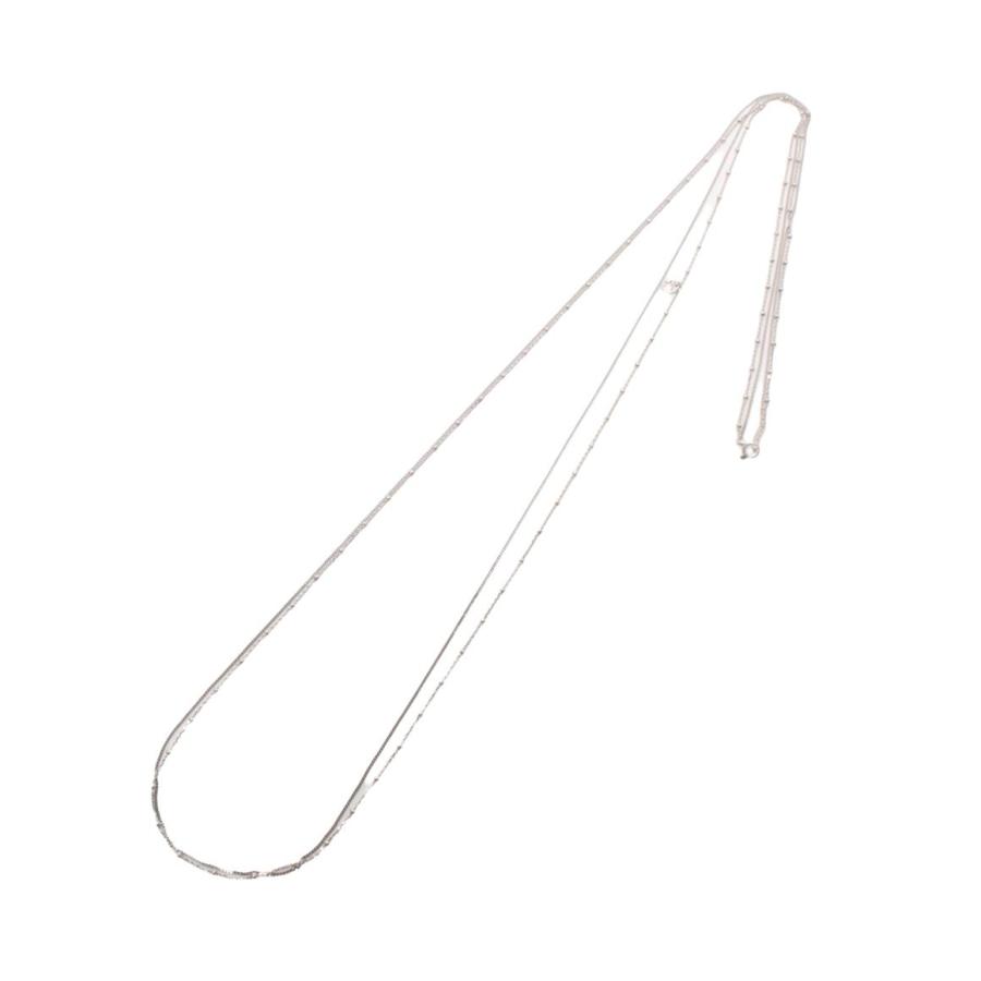 美品 スタージュエリー 2連ロングネックレス レディース STAR