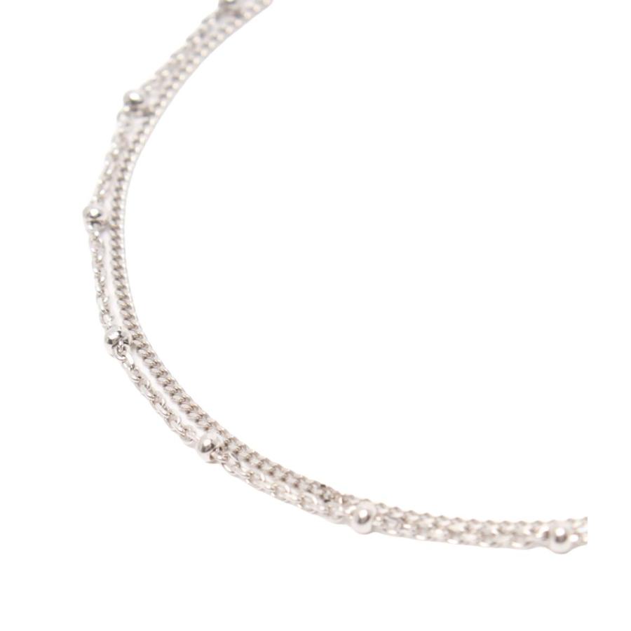 美品 スタージュエリー 2連ロングネックレス レディース STAR