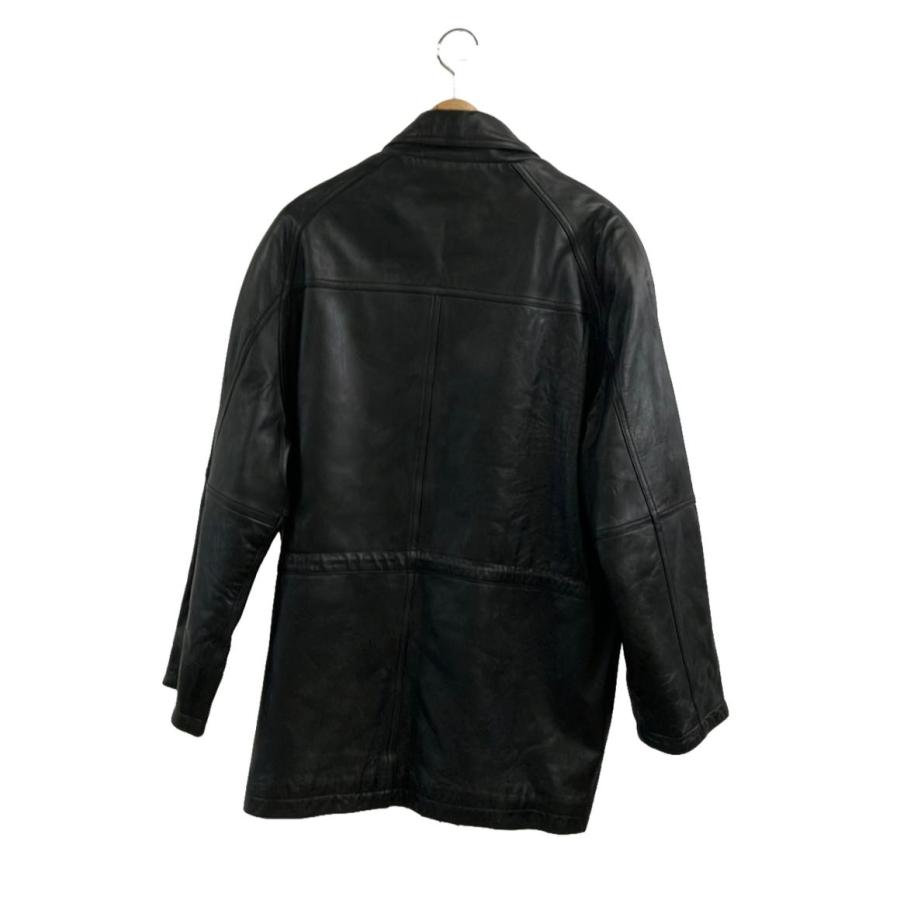 FOR MEN OFF ROAD スタジャン カウレザー ウール L Y2K 黒 Y'2 LEATHER ワイツーレザー カーコート SHC-76 墨黒ホース