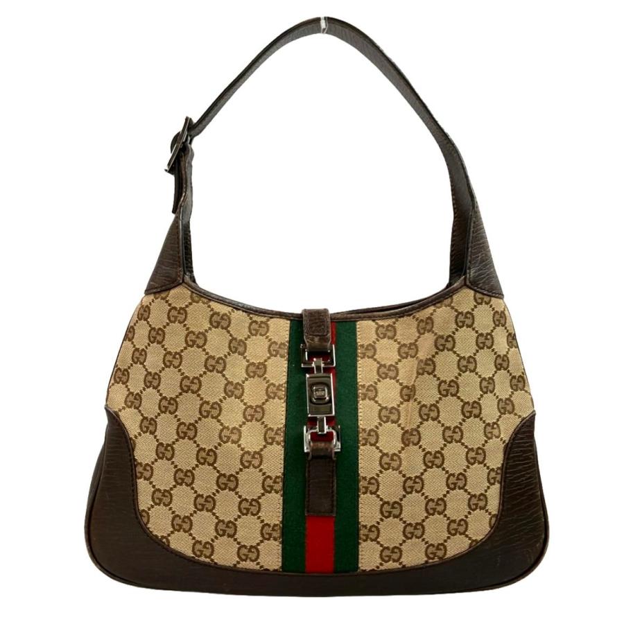 グッチ ハンドバッグ ワンショルダーバッグ 肩掛け GGキャンバス  