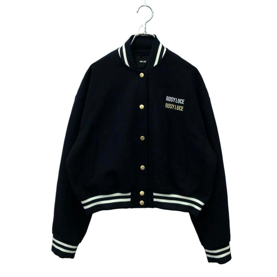 【完売品】Rosy Luce スタジアムジャケット 新品未使用 ロージールーチェ スタジャン ROSY WOOL STADIUM JACKET 01-250102