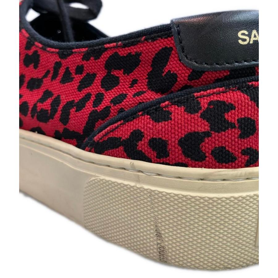 サンローランパリ レオパード柄ローカットスニーカー M 603496 メンズ