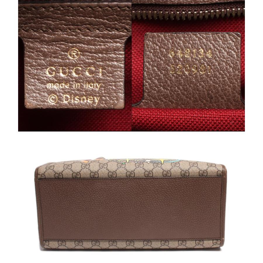 グッチ 2WAYトートバッグ ゴールド金具 ドナルドダック ヒューイ